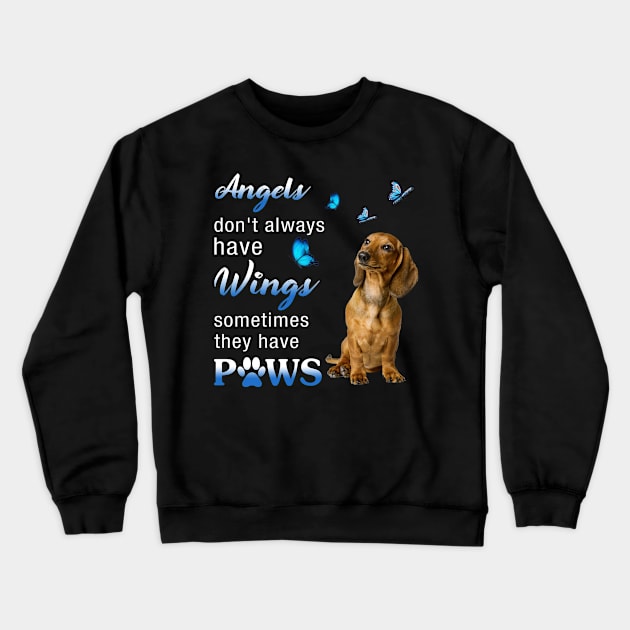 lovely dog gift Crewneck Sweatshirt by flandyglot